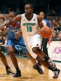 Tulsa 66ers v Sioux Falls Skyforce: Leemire Goldwire and Jerome Dyson Photographie par Dave Eggen