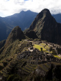 Machu Picchu, a Famous Incan Archaeological Site, in Peru Photographie par Michael Hanson