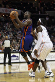 New York Knicks v Charlotte Bobcats: Raymond Felton and Gerald Wallace Photographie par Streeter Lecka