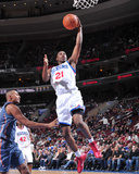 Charlotte Bobcats v Philadelphia 76ers: Thaddeus Young Photographic Print by David Dow