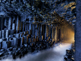 Basalt Pillars Line Fingal's Cave Photographic Print by Jim Richardson