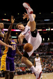 Los Angeles Lakers v Los Angeles Clippers: Blake Griffin, Matt Barnes and Ron Artest Photographic Print by Stephen 