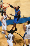 Orlando Magic v Washington Wizards: Dwight Howard, Kirk Hinrich and Alonzo Gee Photographic Print by Ned Dishman