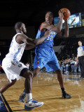 Tulsa 66ers v Texas Legends: Larry Owens and Dominique Jones Photographic Print by Layne Murdoch