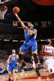 Golden State Warriors v Portland Trail Blazers: Patrick Mills and Acie Law Photographic Print by Sam Forencich