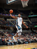 Charlotte Bobcats v Memphis Grizzlies: Rudy Gay Photographic Print by Joe Murphy