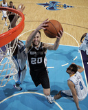 San Antonio Spurs v New Orleans Hornets: Manu Ginobili Photographie par Layne Murdoch