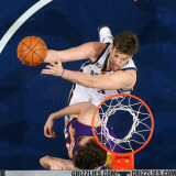 Los Angeles Lakers v Memphis Grizzlies: Marc Gasol and Pau Gasol Photographic Print by Joe Murphy