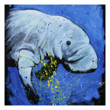 Manatee Giclée-tryk