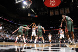 Milwaukee Bucks v San Antonio Spurs: Tony Parker and Brandon Jennings Photographic Print by D. Clarke Evans