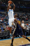 Utah Jazz v New Orleans Hornets: Trevor Ariza and Raja Bell Photographic Print by Layne Murdoch