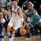 New Orleans Hornets v Dallas Mavericks: Jason Kidd and Chris Paul Photographic Print by Glenn James