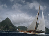 Charter Yacht Scircco Caribbena Photographie par Jodi Cobb