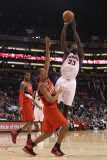 Portland Trail Blazers v Phoenix Suns: Jason Richardson and Andre Miller Photographic Print by Christian 