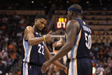 Memphis Grizzlies v Phoenix Suns: Rudy Gay and Zach Randolph Photographic Print by Christian 