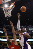 Portland Trail Blazers v Phoenix Suns: Hakim Warrick and Nicolas Batum Photographic Print by Christian 