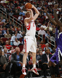 Sacramento Kings v Houston Rockets: Chase Budinger Photographic Print by Bill Baptist