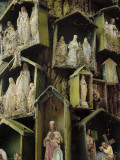 A Roadside Shrine with Catholic Saints on a Druidic Sacred Oak Tree Photographic Print by Jim Richardson