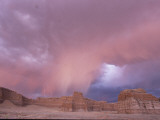 Lightning Storm over Tohachi Canyon, in the Painted Desert Photographic Print by David Edwards