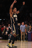 Indiana Pacers v Los Angeles Lakers: Danny Granger Photographie par Jeff Gross