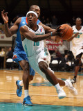 Tulsa 66ers v Sioux Falls Skyforce: Jonny Flynn and Zabian Dowdell Photographie par Dave Eggen