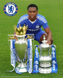 Chelsea_Sturridge-with Trophies Fotografía