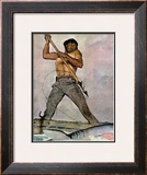"Man-Killer", January 27,1940 Framed Giclee Print by Norman Rockwell