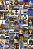 PARIS COLLAGE Plakater PARIS COLLAGE Plakater