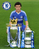 Chelsea_Zhirkov-with Trophies Foto