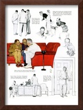 "So You Want to See the President" C, November 13,1943 Framed Giclee Print by Norman Rockwell