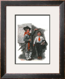 "Necessary Height", June 16,1917 Framed Giclee Print by Norman Rockwell