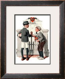 "Rivals", September 9,1922 Framed Giclee Print by Norman Rockwell