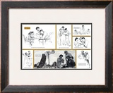 "Norman Rockwell Visits a County Agent" B, July 24,1948 Framed Giclee Print by Norman Rockwell
