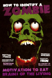 IDENTIFY A ZOMBIE Affiches