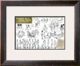 "Night on a troop train", May 8,1943 Framed Giclee Print by Norman Rockwell