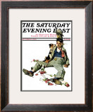 "Defeated Suitor" Saturday Evening Post Cover, October 2,1926 Framed Giclee Print by Norman Rockwell