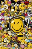 SMILEY - Tribal Styles Affiches