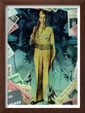 "The Goddess and Pvt. Gallagher" page 9, October 11,1941 Framed Giclee Print by Norman Rockwell