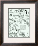 "My Studio Burns down", July 17,1943 Framed Giclee Print by Norman Rockwell