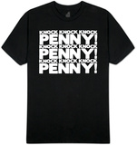 Big Bang Theory - Penny Knock Knock T-shirty
