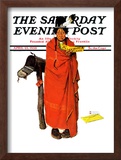 "See America First" Saturday Evening Post Cover, April 23,1938 Framed Giclee Print by Norman Rockwell