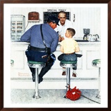 "Runaway", September 20,1958 Framed Giclee Print by Norman Rockwell