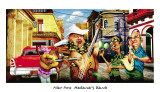 Habana's Band Print by Adam Perez