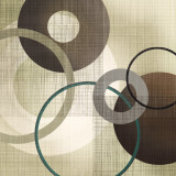 Hoops 'n' Loops I Print by Tandi Venter