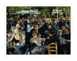 Le Moulin de la Galette c.1876 Lámina giclée por Pierre-Auguste Renoir Le Moulin de la Galette c.1876 Lámina giclée por Pierre-Auguste Renoir