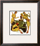 "The Wonderful Life of Wilbur the Jeep" B Framed Giclee Print by Norman Rockwell
