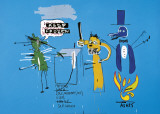 The Dingoes That Park Their Brains With Their Gum, c.1988 Posters par Jean-Michel Basquiat