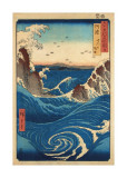 Rough Sea at Naruto in Awa Province Giclee Print by Ando Hiroshige Rough Sea at Naruto in Awa Province Giclee Print by Ando Hiroshige