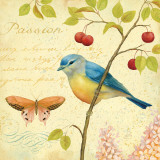 Garden Passion IV Print by Daphne Brissonnet