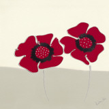 Red Flowers I Prints by Lindsay Hill